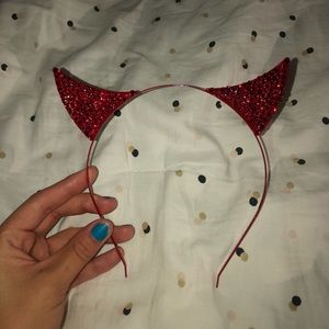Custom Red Devil Headband  ♥️